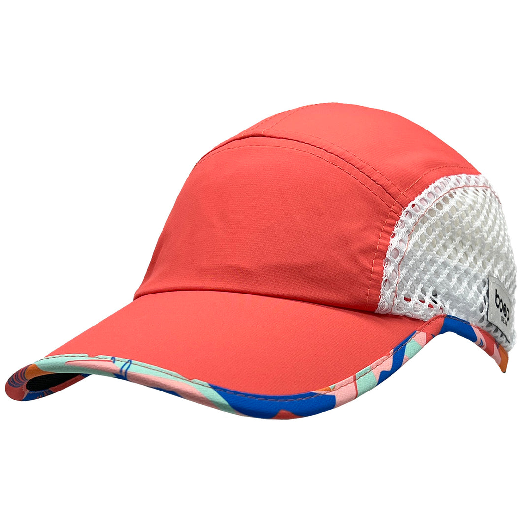 Run Hat Ventilator Mesh – Color Me Coral